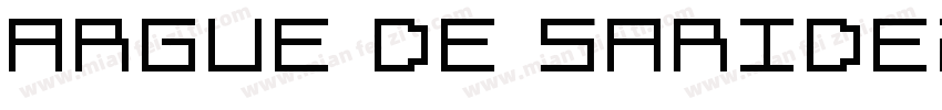 Argue de Saridezra字体转换